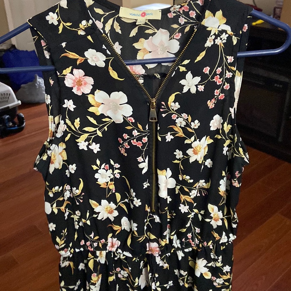 Floral tank top